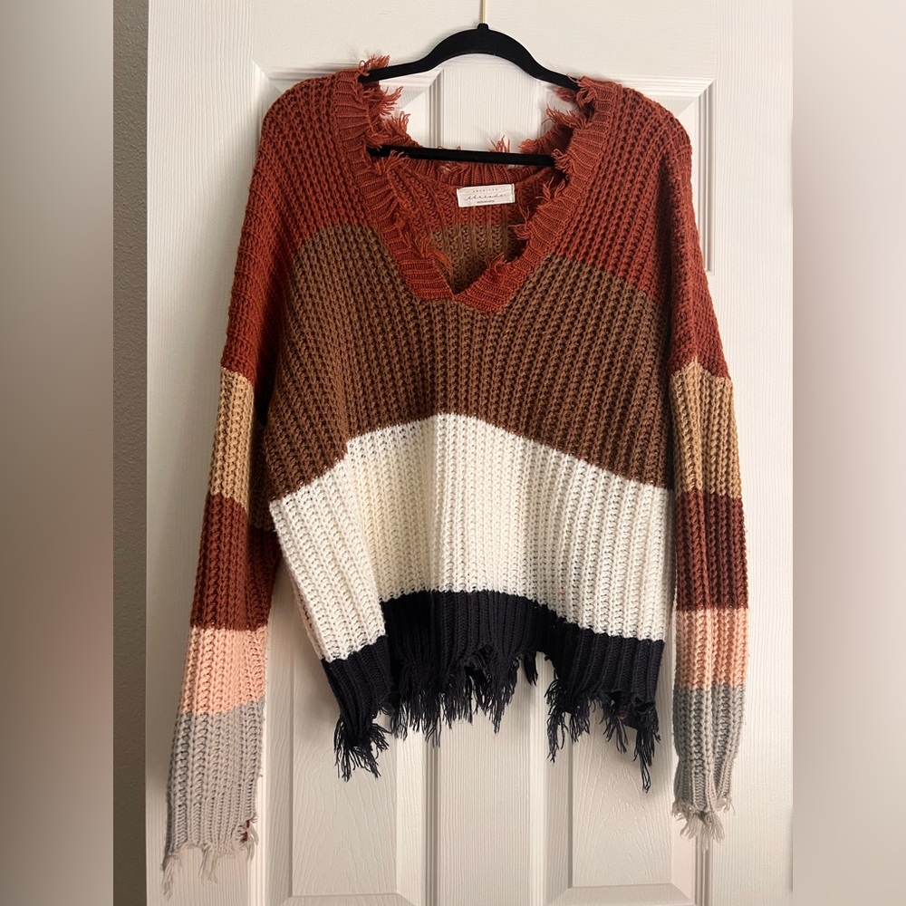 American Threads sweater size medium